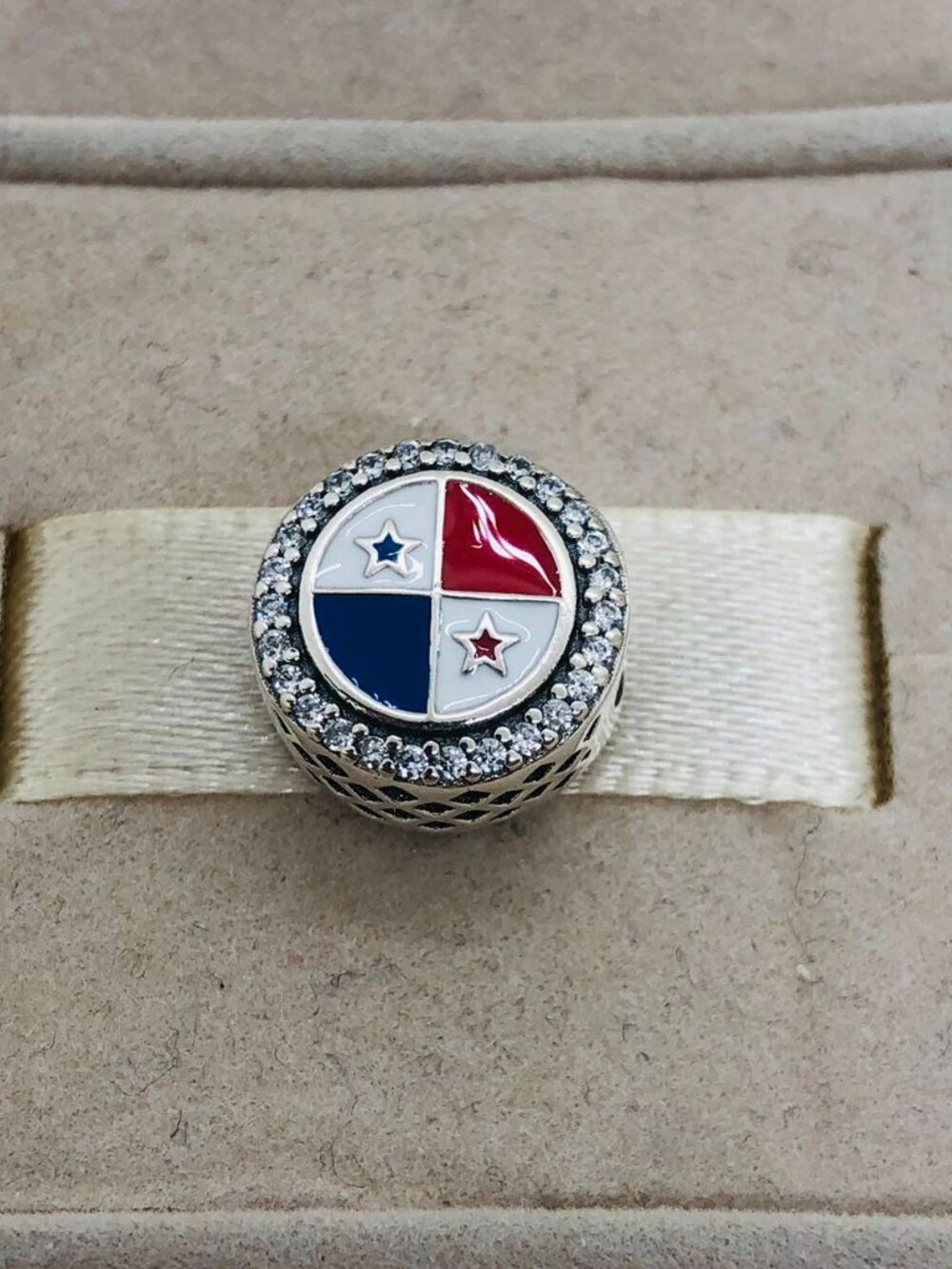 ✨🔥Pandora Panama Flag Charm Exclusive Charm S925